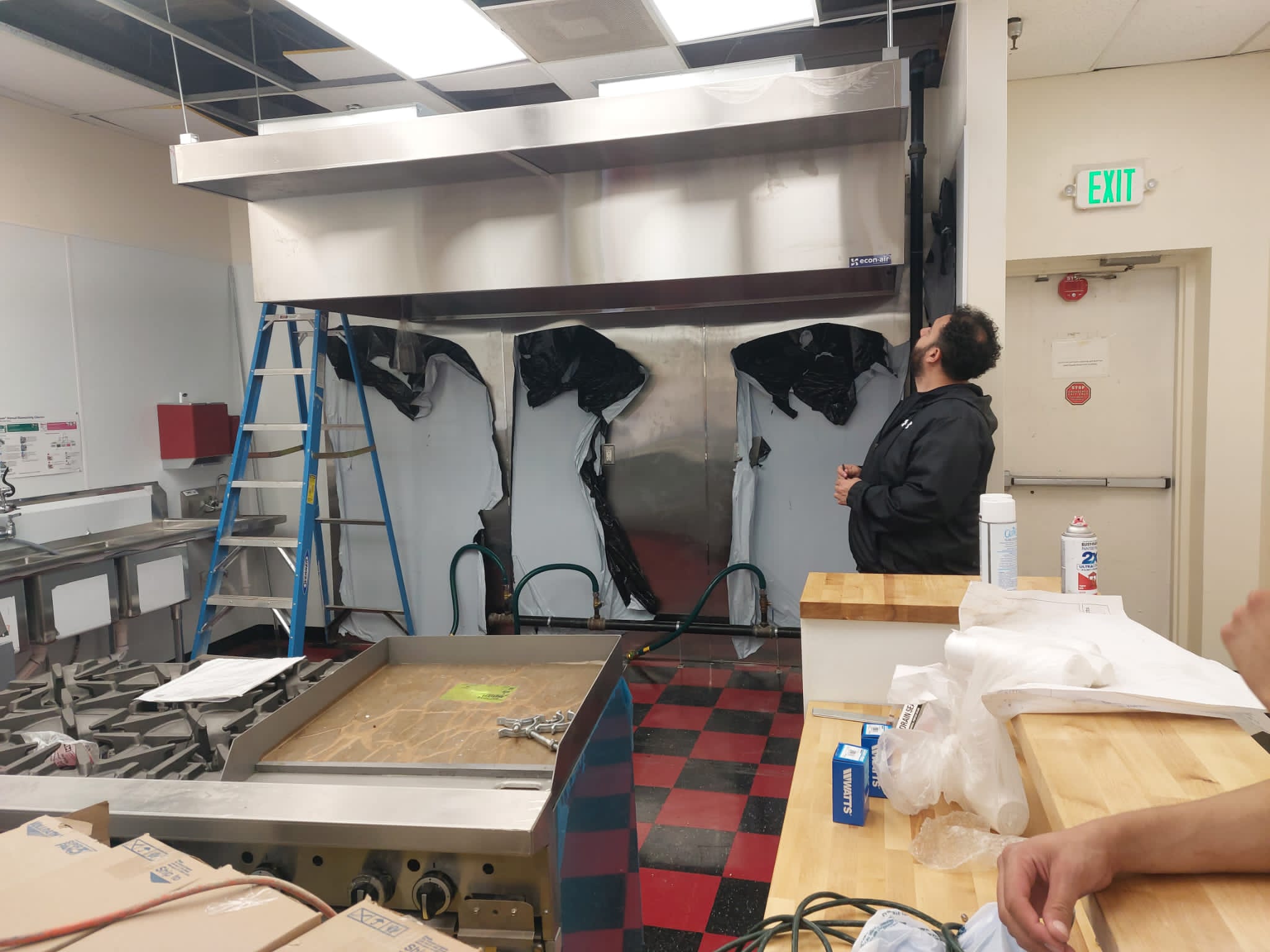 Restaurant Kitchen Hood Installation Service Company